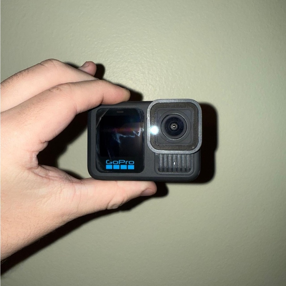 GoPro Black and Blue Webcam